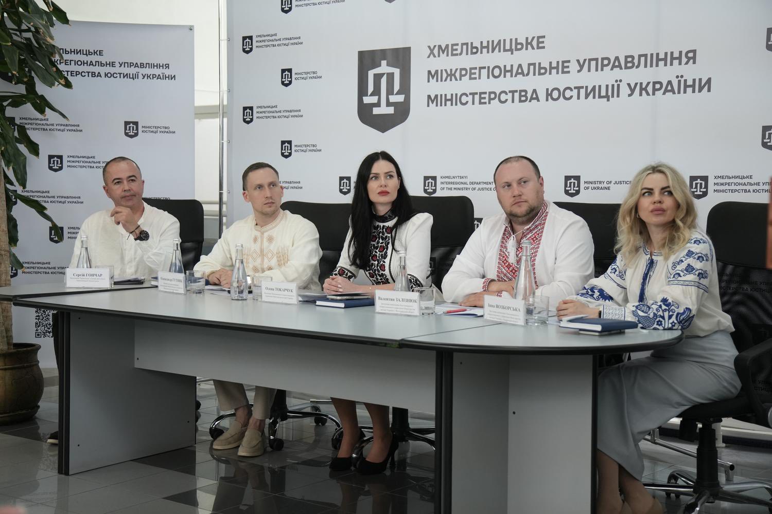  У Хмельницькому міжрегіональному управлінні Міністерства юстиції України відбулося засідання колегії з питань державної реєстрації